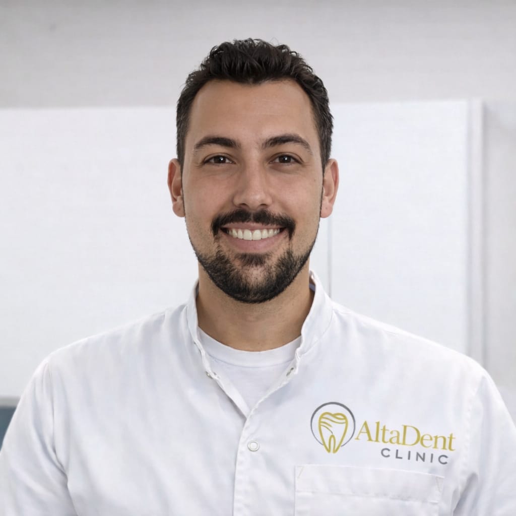 Sergio Faber Garcia, oprichter · tandprotheticus bij AltaDent Clinic